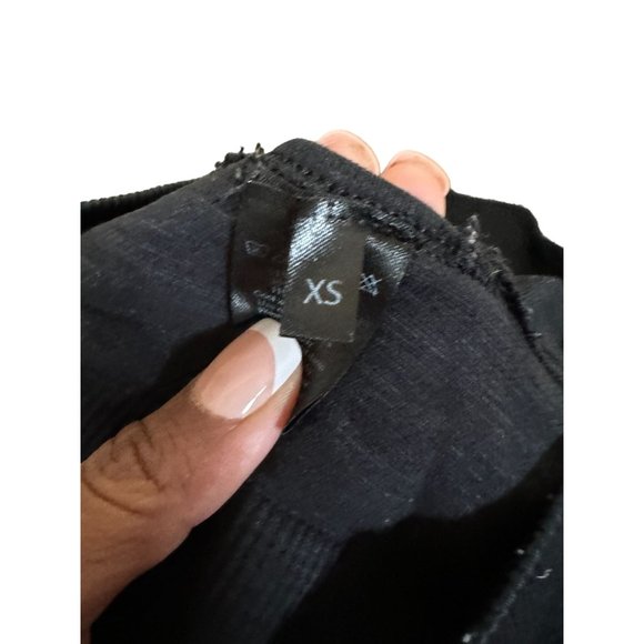 Alphalete Amplify‎ Sports Bra Athletic Black Woman's XS | k1 - Picture 5 of 5